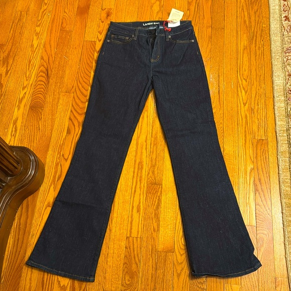 NWT ladies lands end jeans size 10 - Picture 1 of 6
